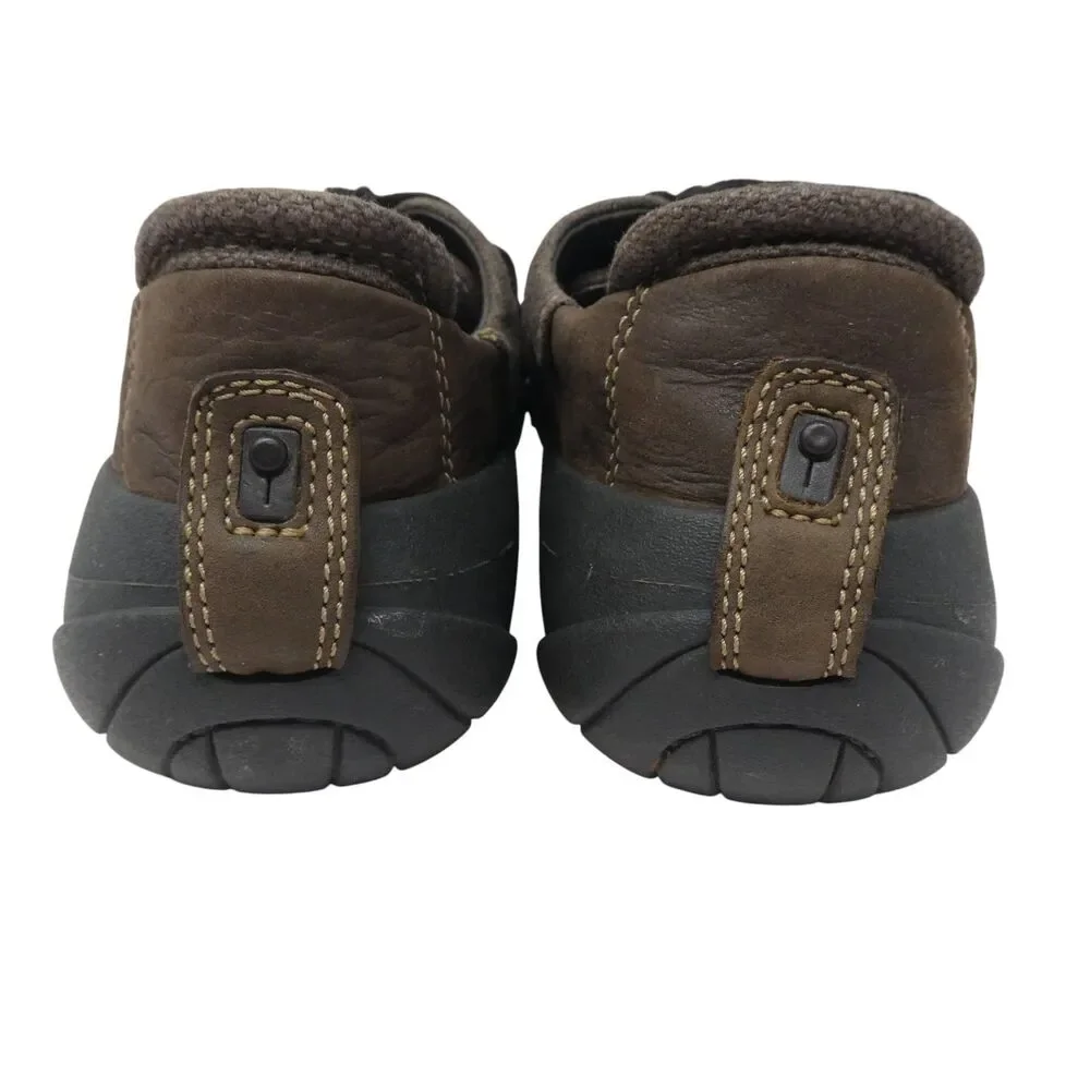 Patagonia Toast & Jam Velvet Brown Leather Hiking Outdoor Sneakers Shoes